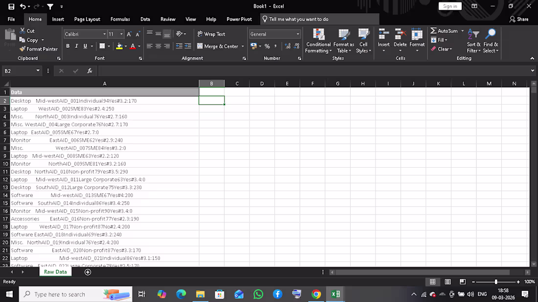 Cover image for Data Cleaning in Microsoft Excel