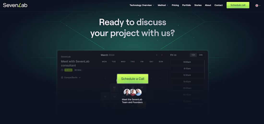 Cover image for SevenLab - Framer Website