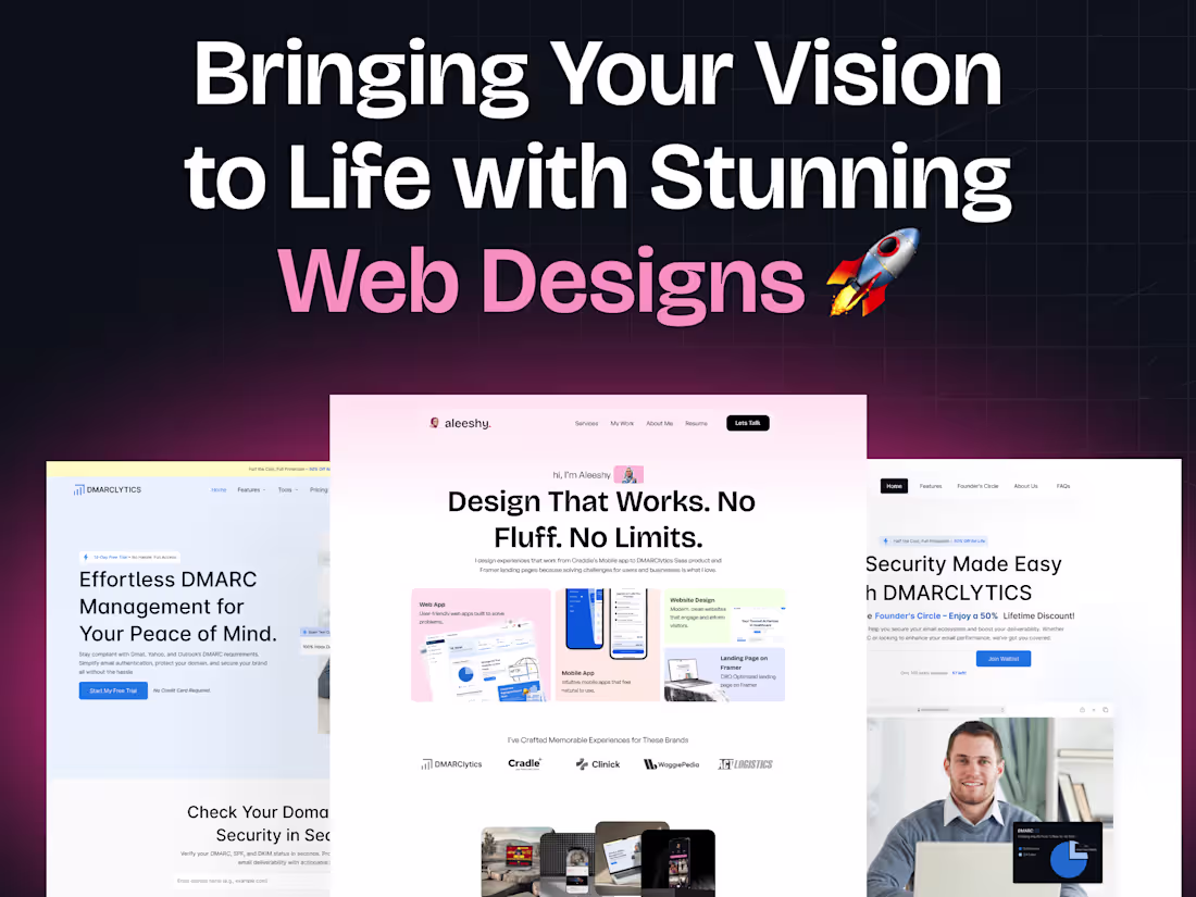 Cover image for I will design stunning Web Designs That Convert and Captivate 