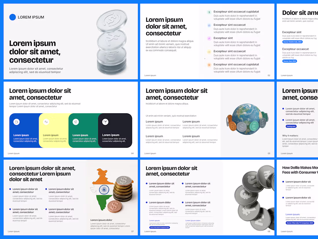 Cover image for Sales Asset Design Project for Lorem IPSUM