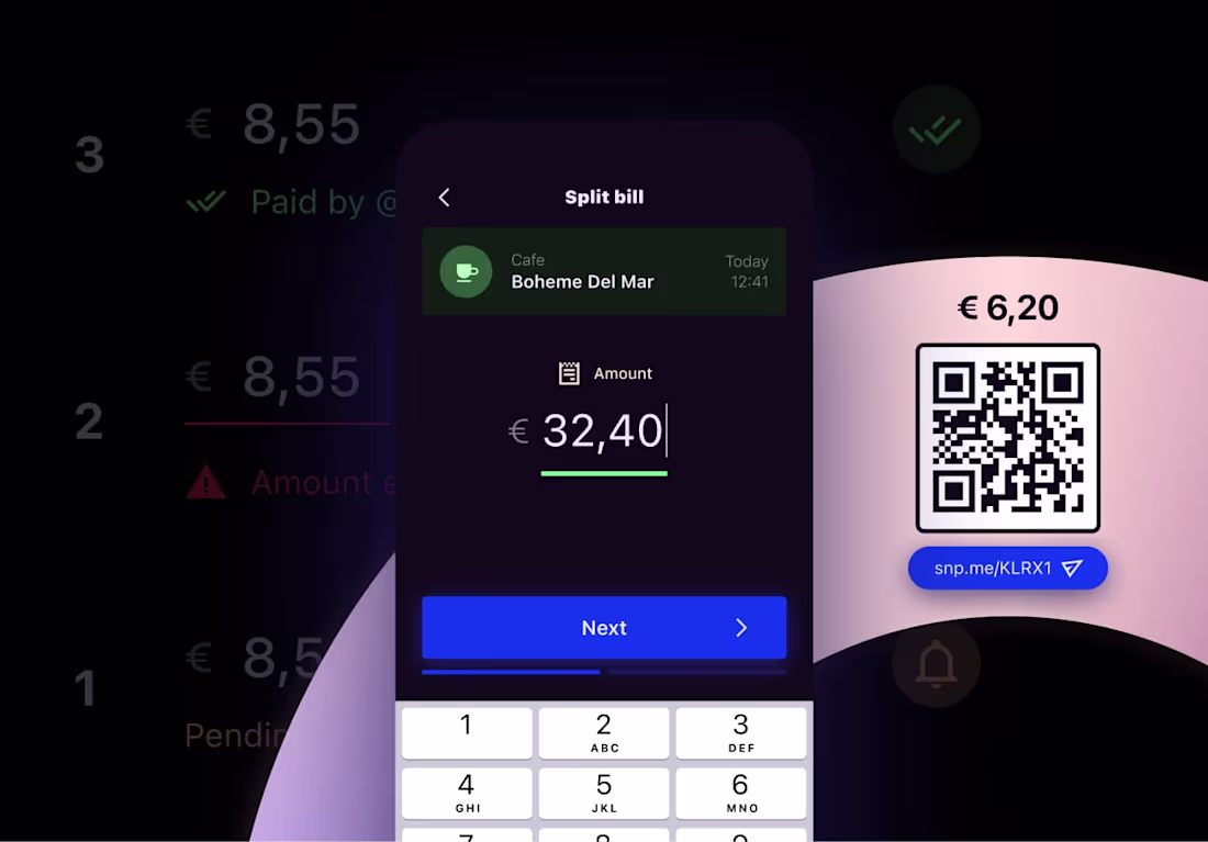 Cover image for Fast, convenient Bill-Splitting App