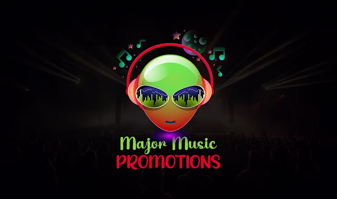 Cover image for Major Music Promotions Logo :: Behance