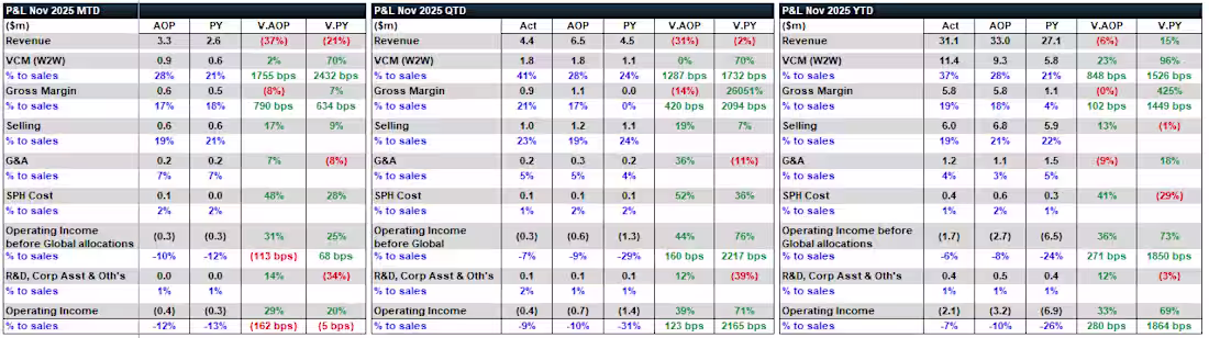 Cover image for Automated P&L Actual vs Forecast variance dashboard with MTD...
