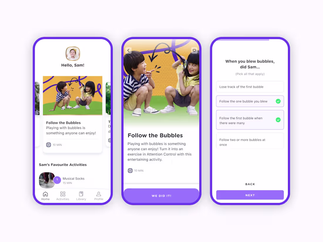 Cover image for Playbrain App Design and Prototype