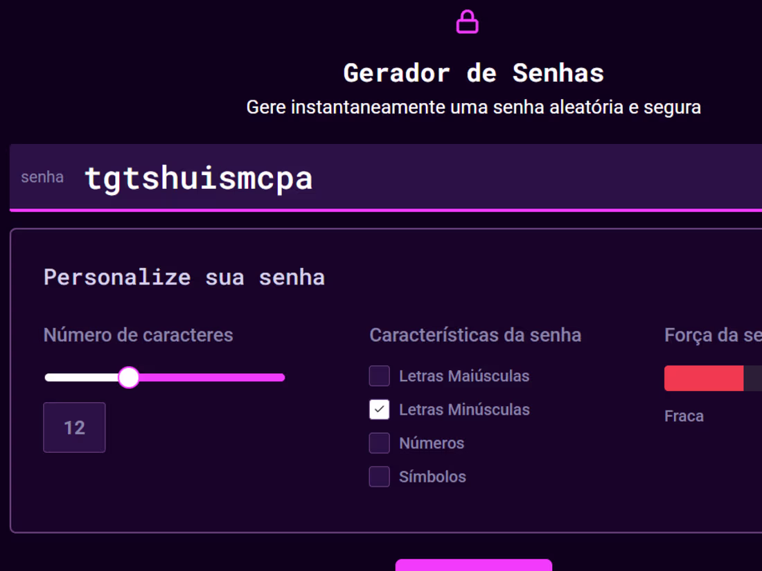 Cover image for Password Generator