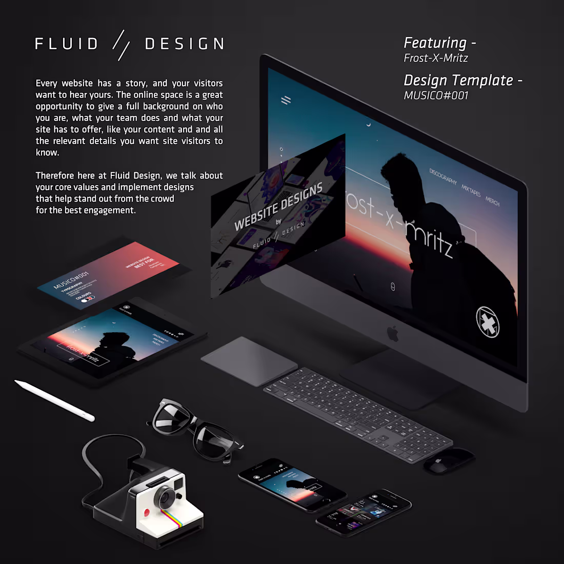 Cover image for Web Design - MUSICO#001