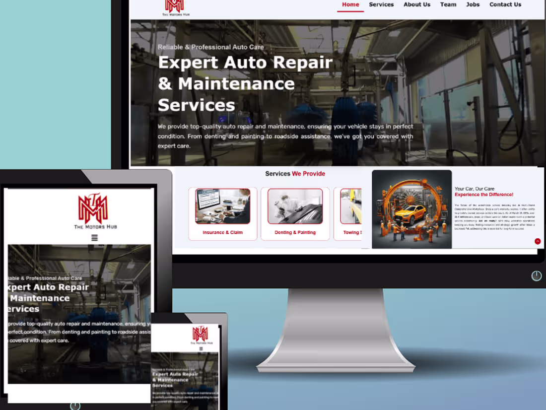 Cover image for The motors hub