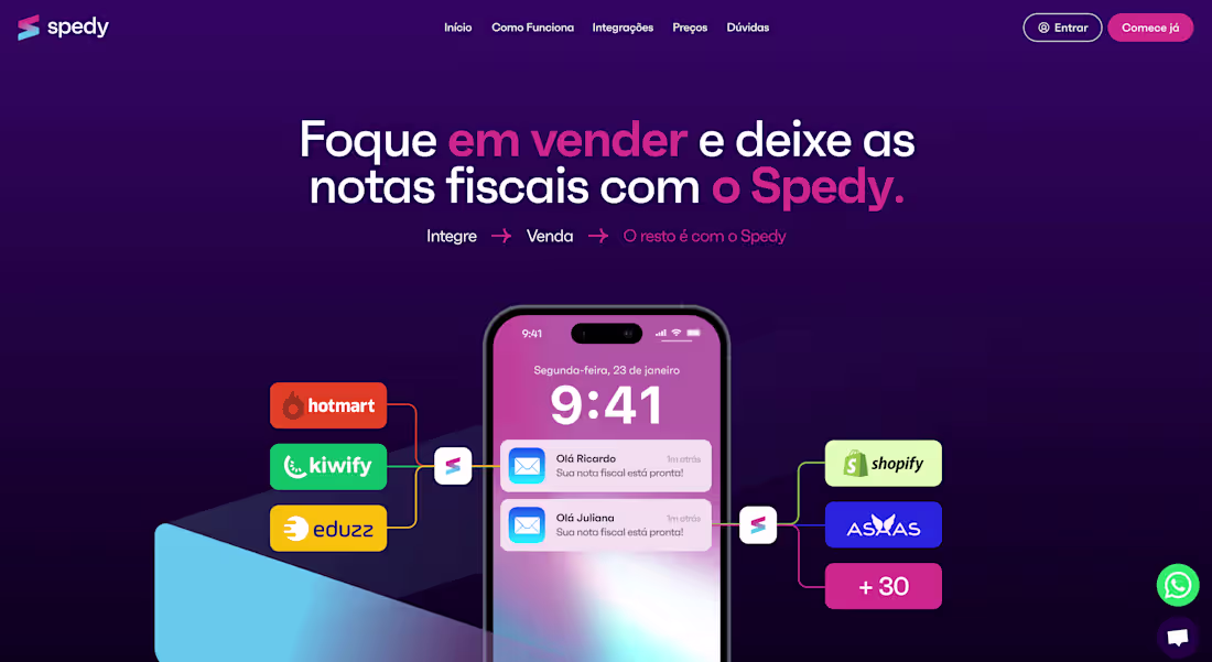 Cover image for Spedy - Innovative Invoicing | www.spedy.com.br