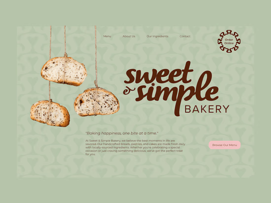 Cover image for Bakery Branding: Sweet & Simple