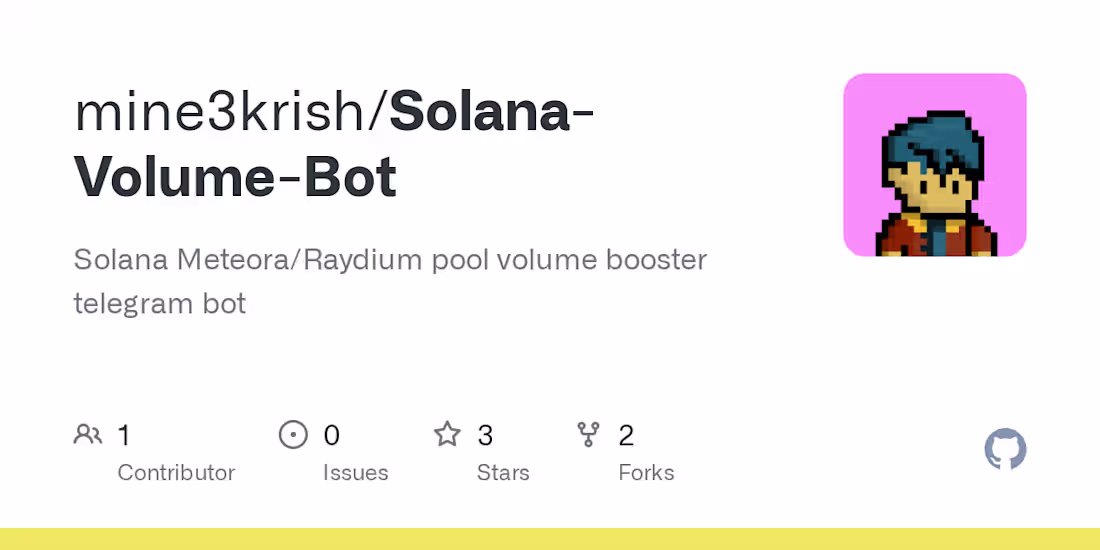 Cover image for Solana Volume Bot Development