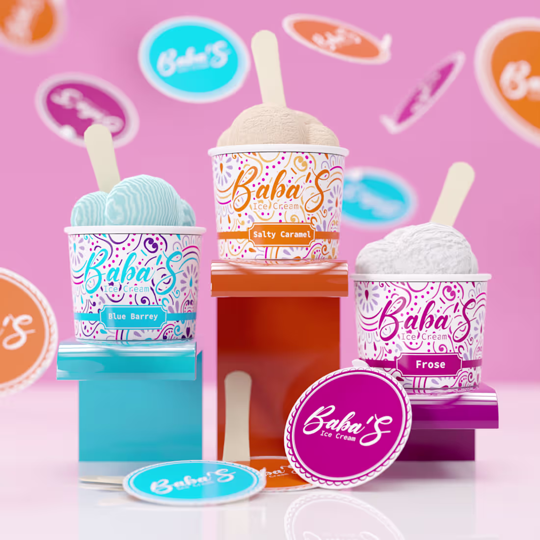 Cover image for Baba’s Ice Cream
