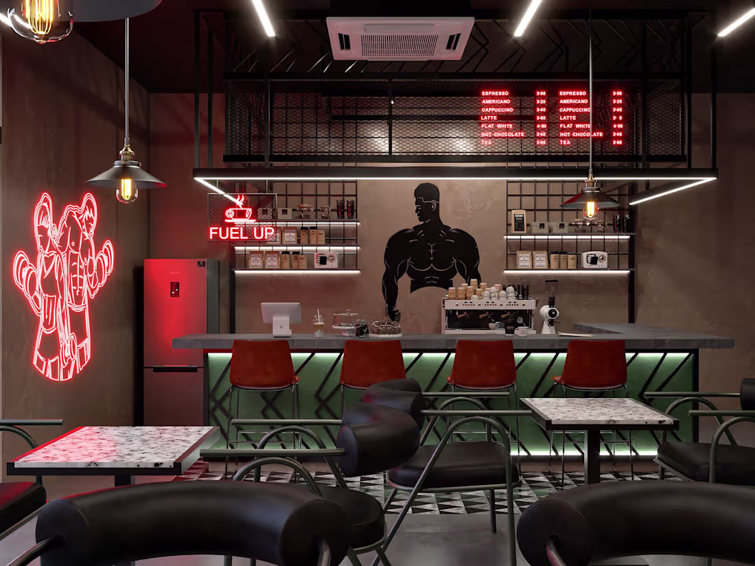 Cover image for Fitness Center Coffee Shop