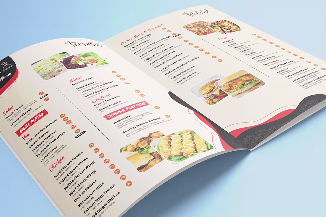 Cover image for Restaurant Menu Design