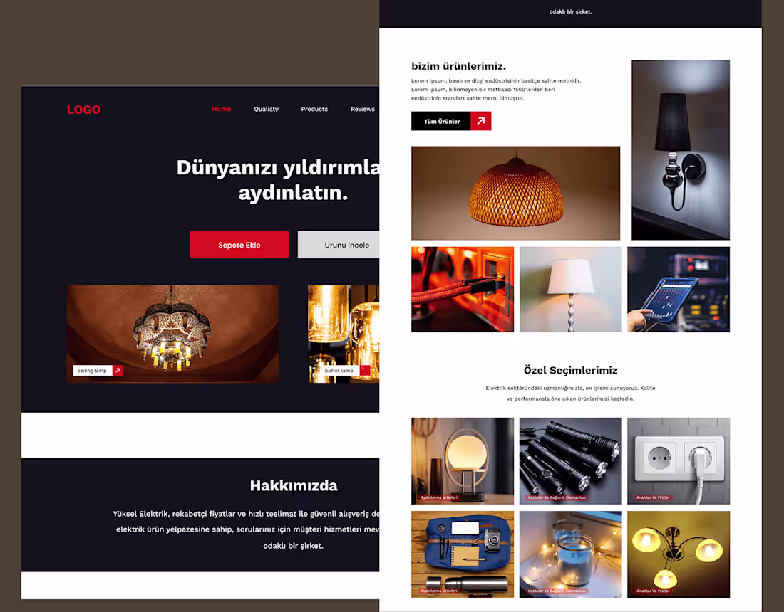 Cover image for E commerce Electronics store website design on Behance