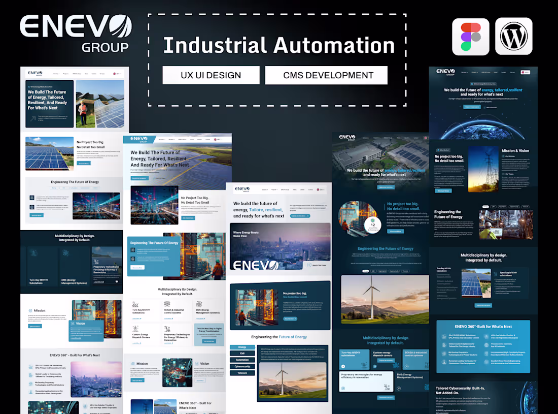 Cover image for Industrial Automation Website Design & Development