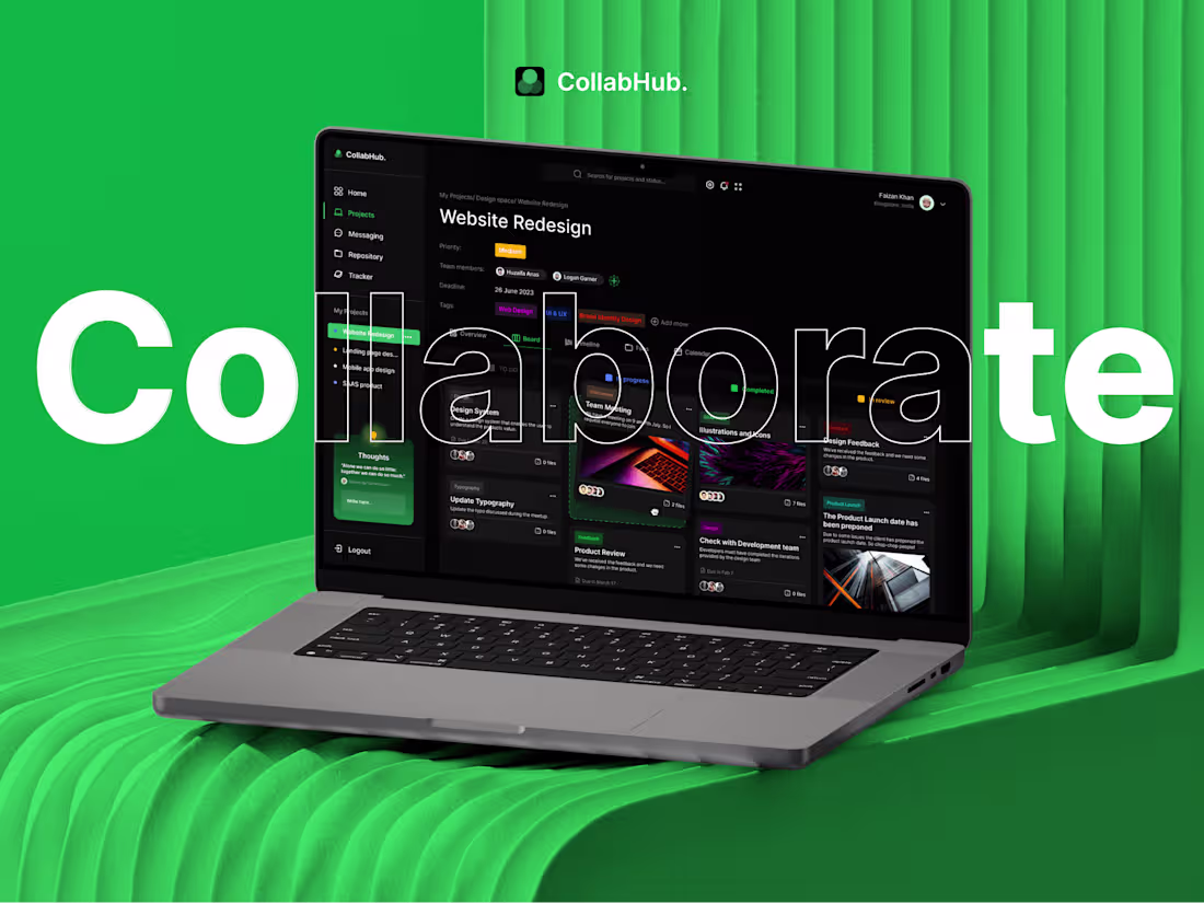 Cover image for Project/ Team Management SaaS Product