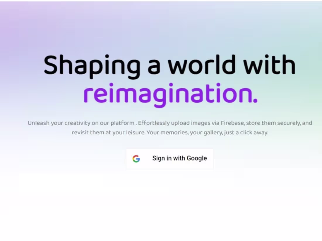 Cover image for PixelVista(React,Firebase)