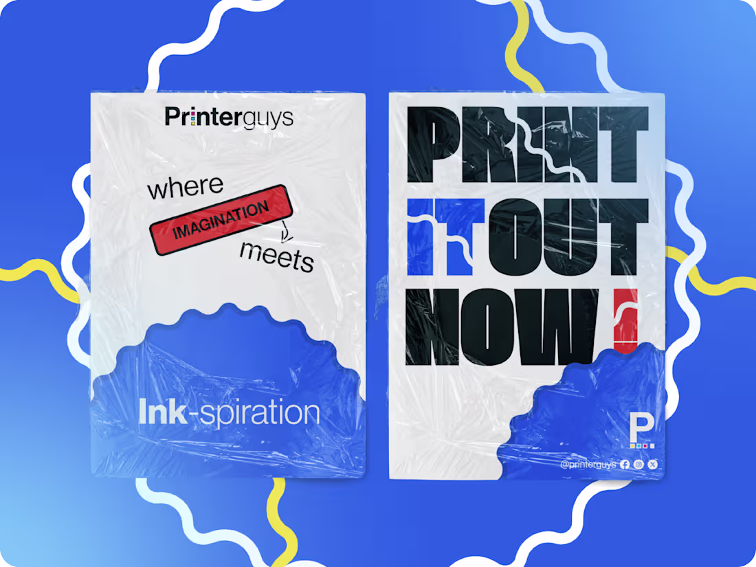 Cover image for Printer Guys Logo + Branding + Website