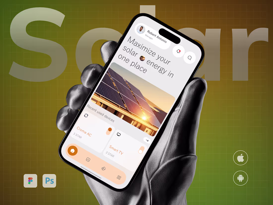 Cover image for Solar Panel Mobile App