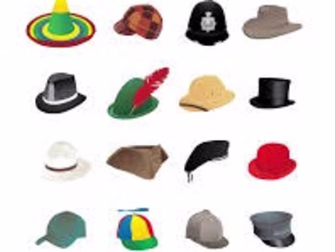 Cover image for Etiquette guiding the wearing of Hats at the Dinner Table. 