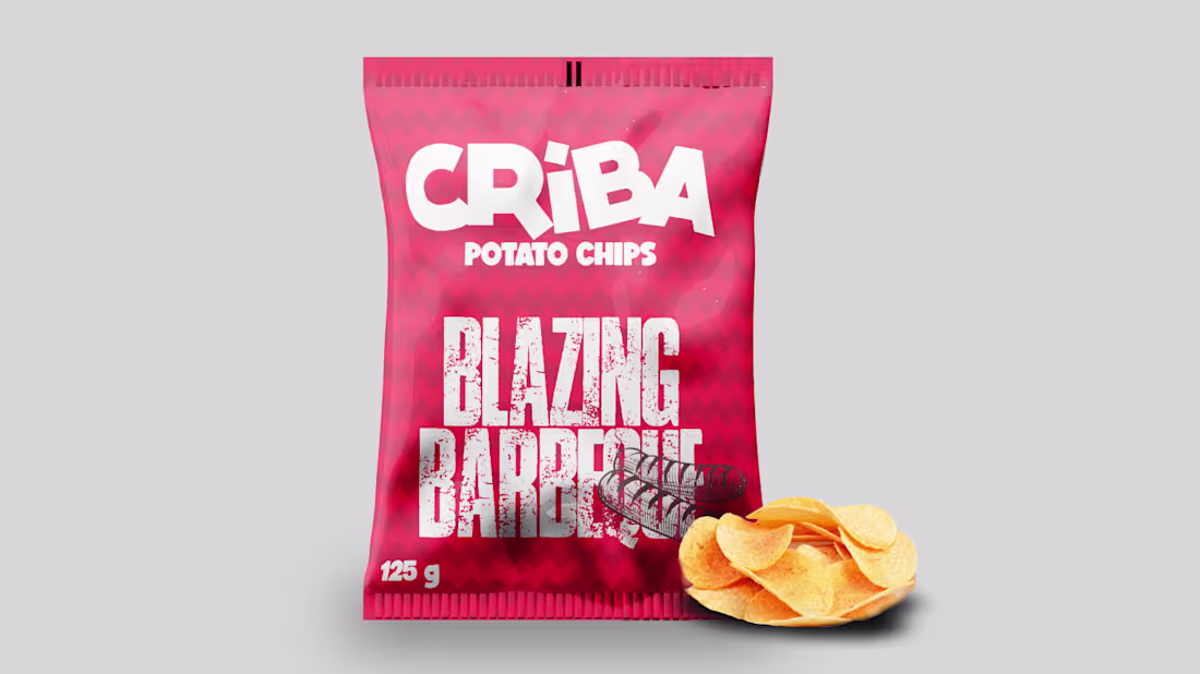 Cover image for Criba chips packaging on Behance