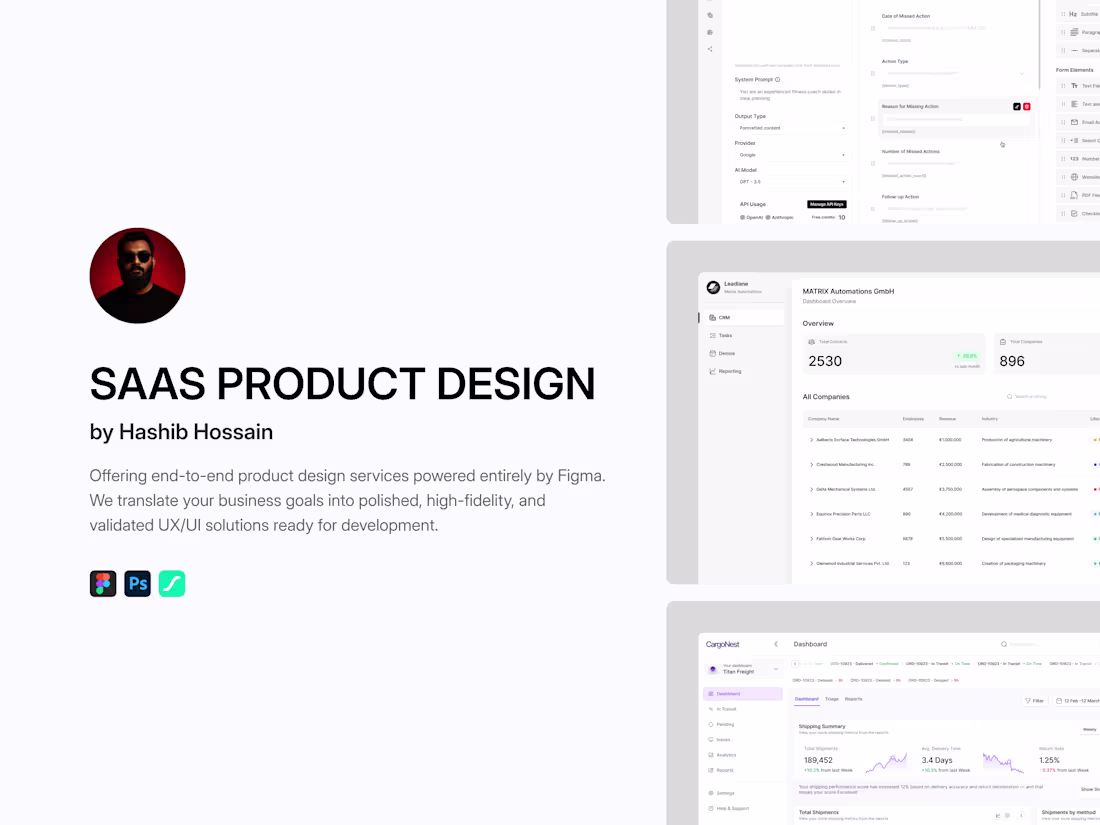 Cover image for Saas Product Design