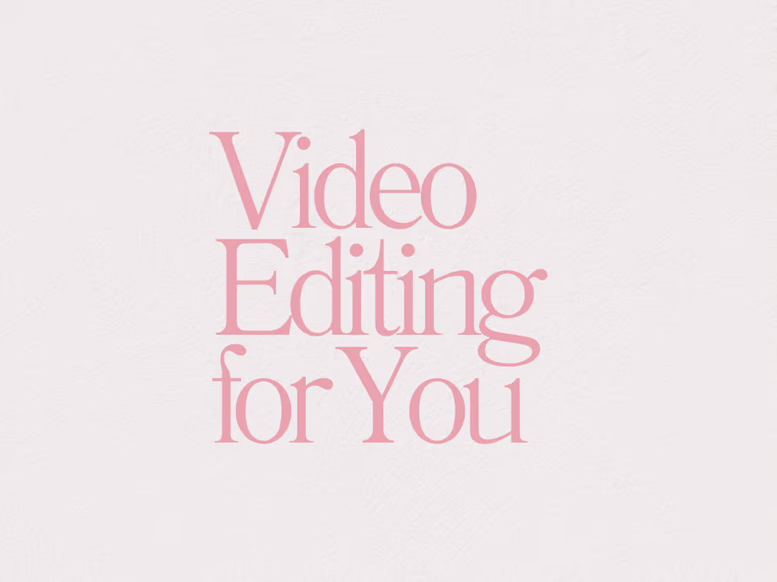 Cover image for In a rush? Video editing on a tight schedule