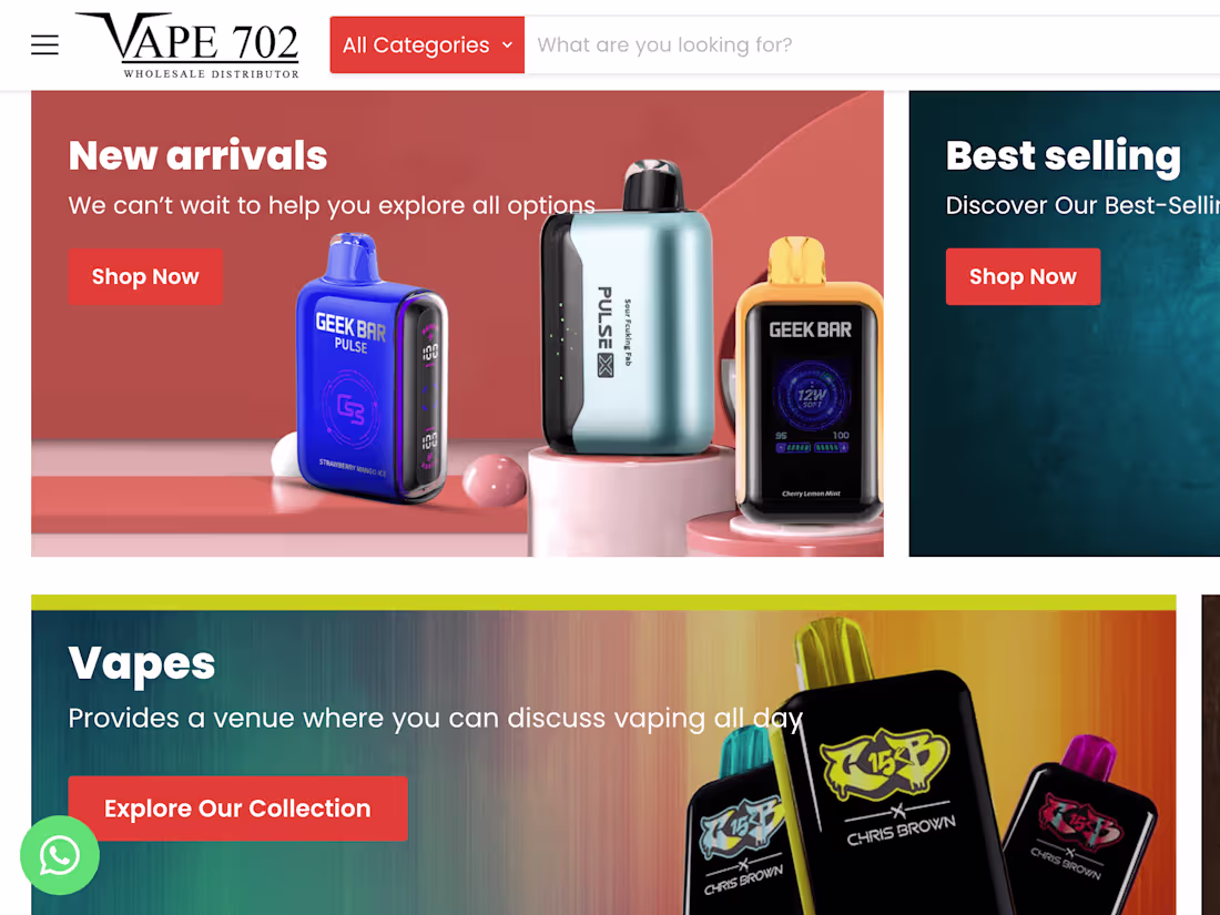 Cover image for E-commerce Website Developed with Shopify