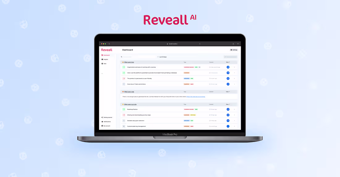 Cover image for Reveall AI: Empowering Product Teams with AI-Powered Data Analy…