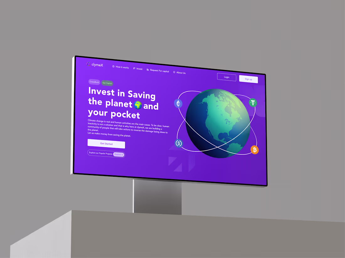 Cover image for ClymeX landing page development