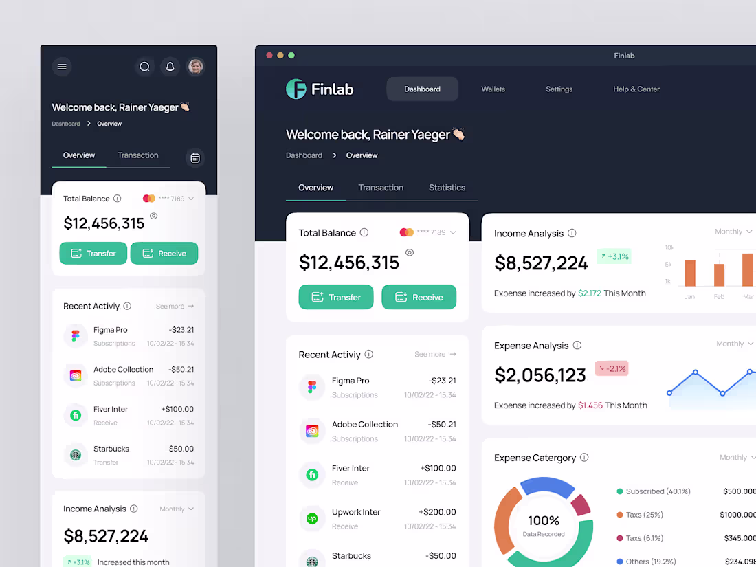 Cover image for I design Mobile App, Landing page, Website, Web app