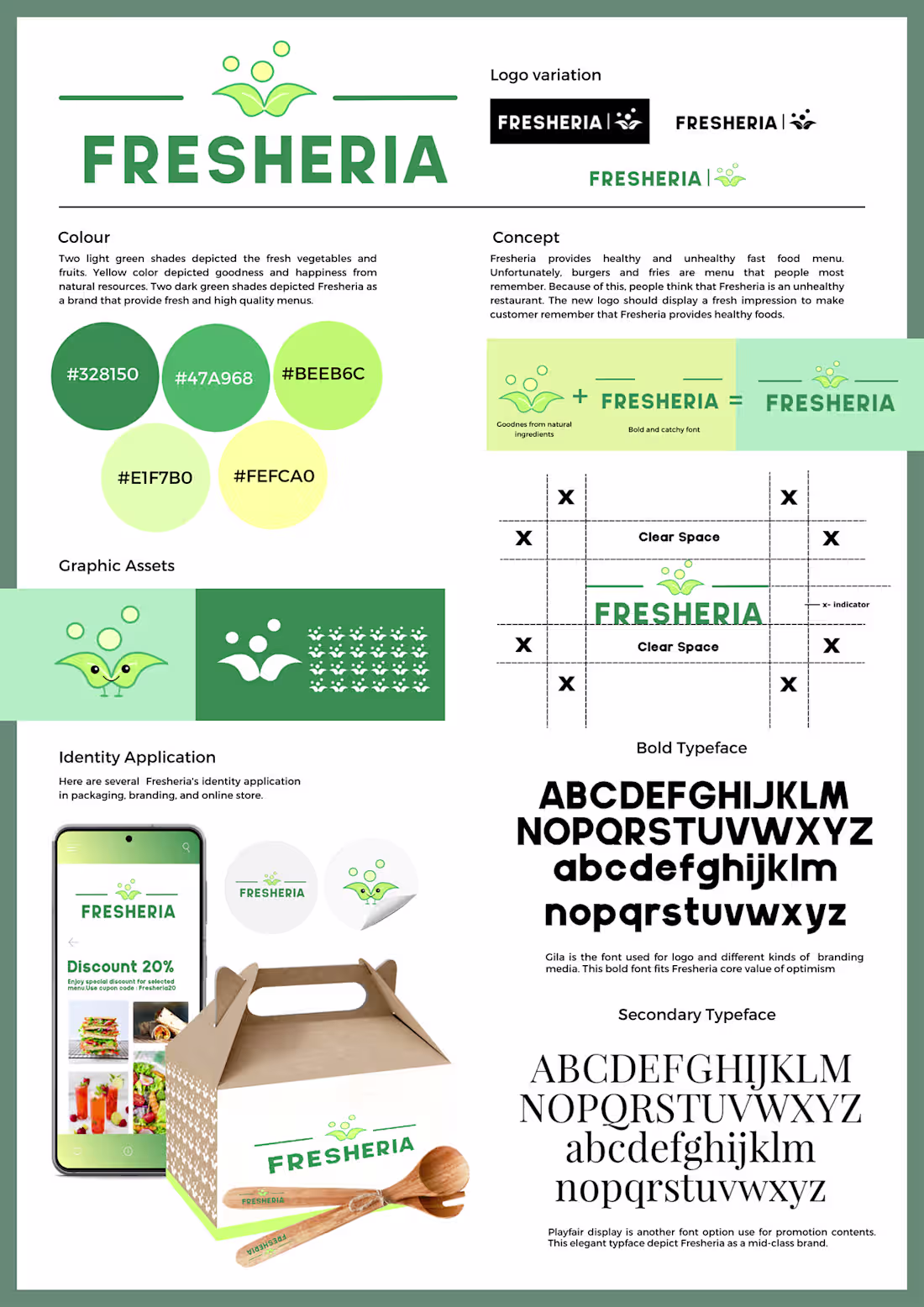 Cover image for Fresheria Branding Project