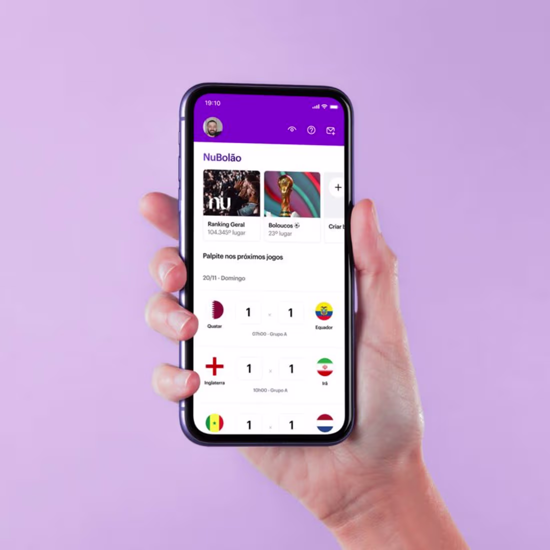 Cover image for Nubank's bolão