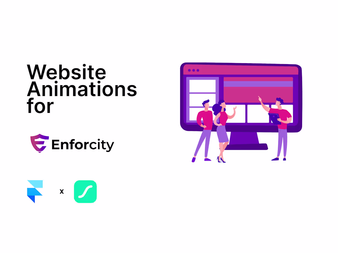 Cover image for Web Animations for Enforcity Platform