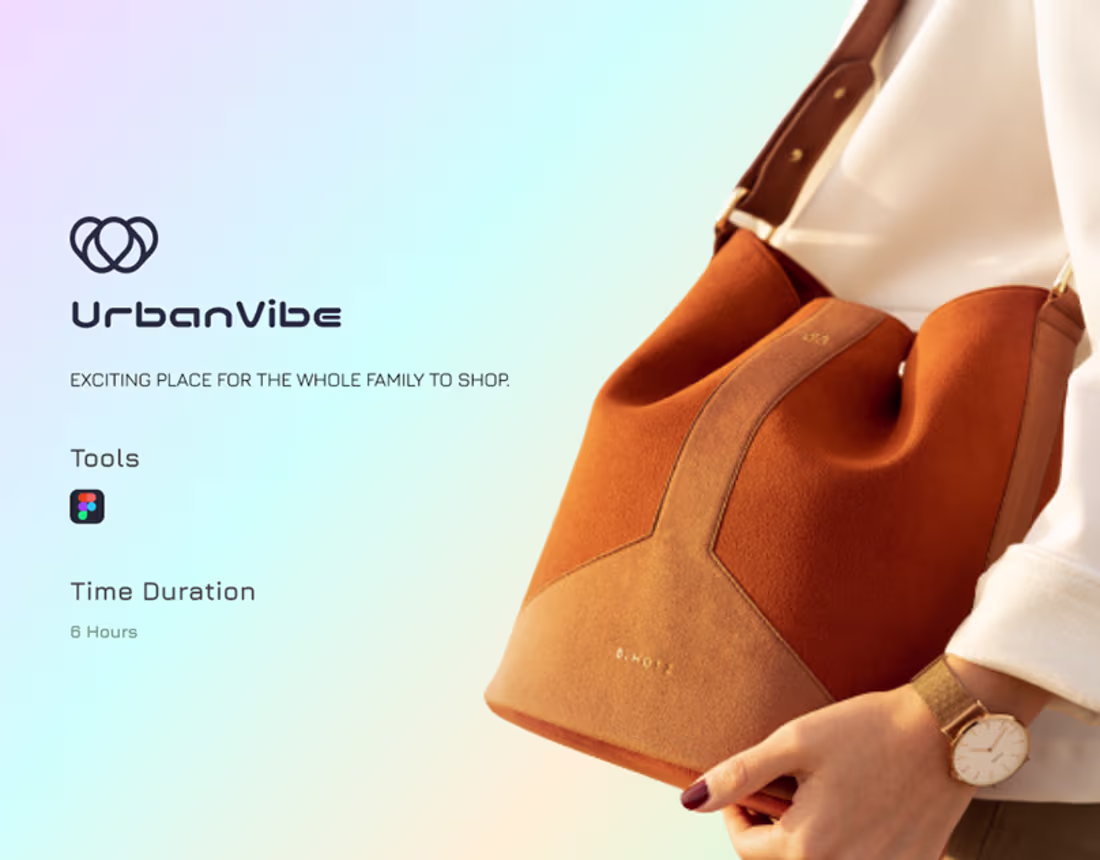 Cover image for UrbanVibe (Fashion E-commerce) - Online Shopping :: Behance