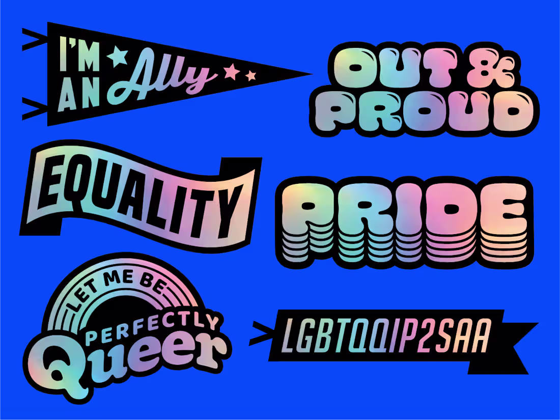 Cover image for ActiveCampaign PRIDE 2021 — Holographic sticker concept