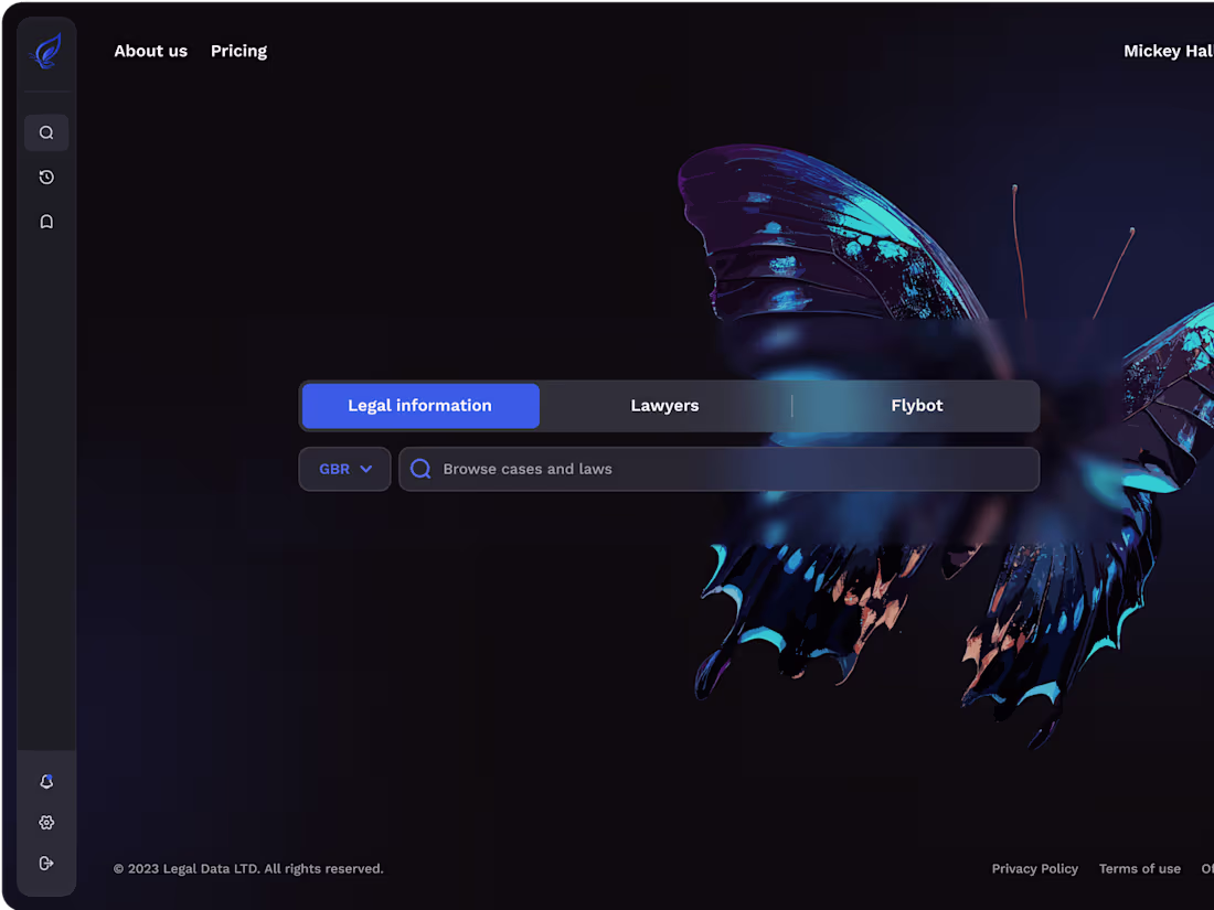 Cover image for Legal Data Smart Search