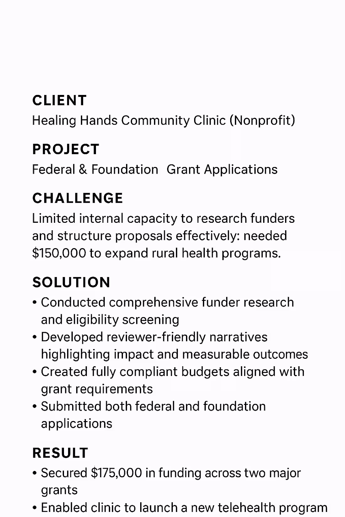 Cover image for “Stop guessing with grant applications.