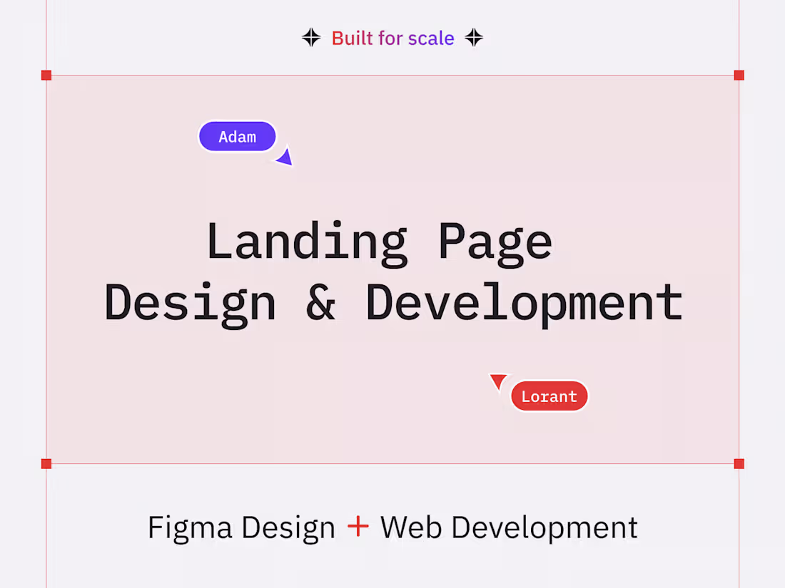 Cover image for Landing Page Design & Development