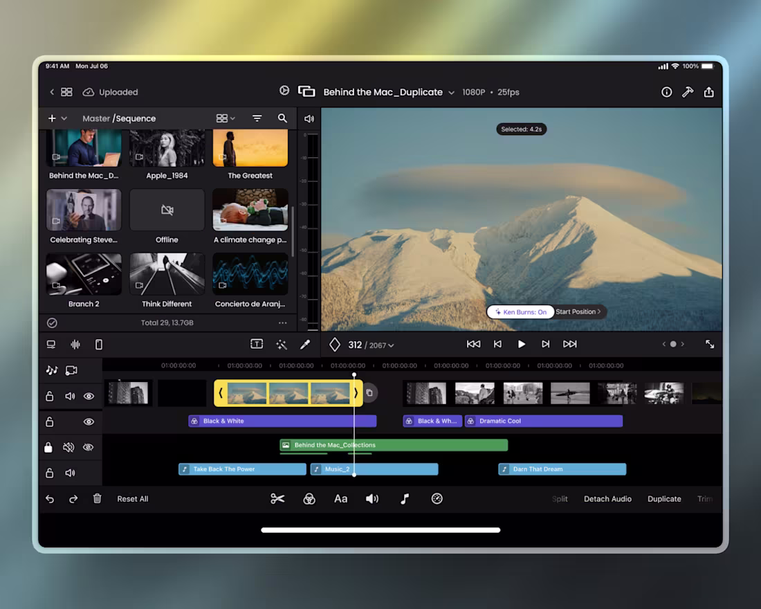 Cover image for UI concept for a video
