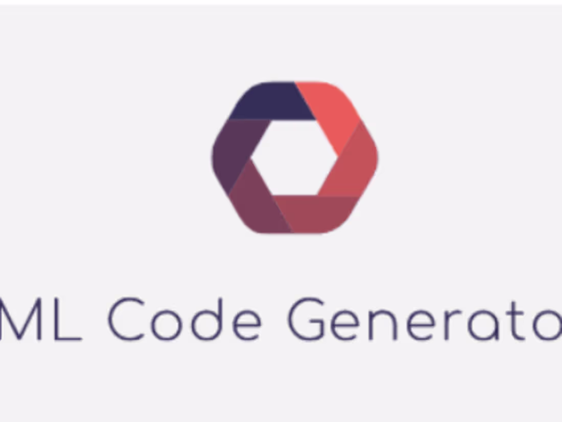 Cover image for ML code generator
