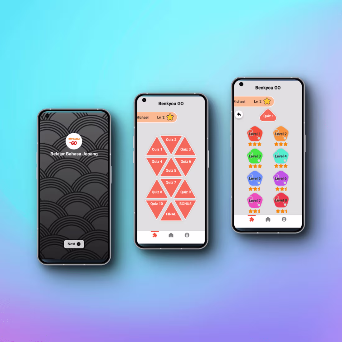 Cover image for Benkyou-GO | Japanese Language Learning Mobile App