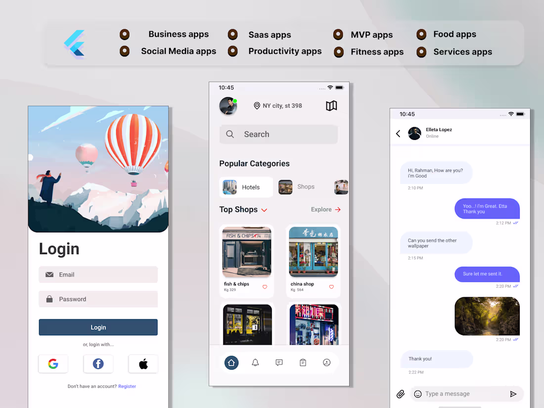 Cover image for Expert Flutter Developer | iOS & Android Apps | Fast Delivery
