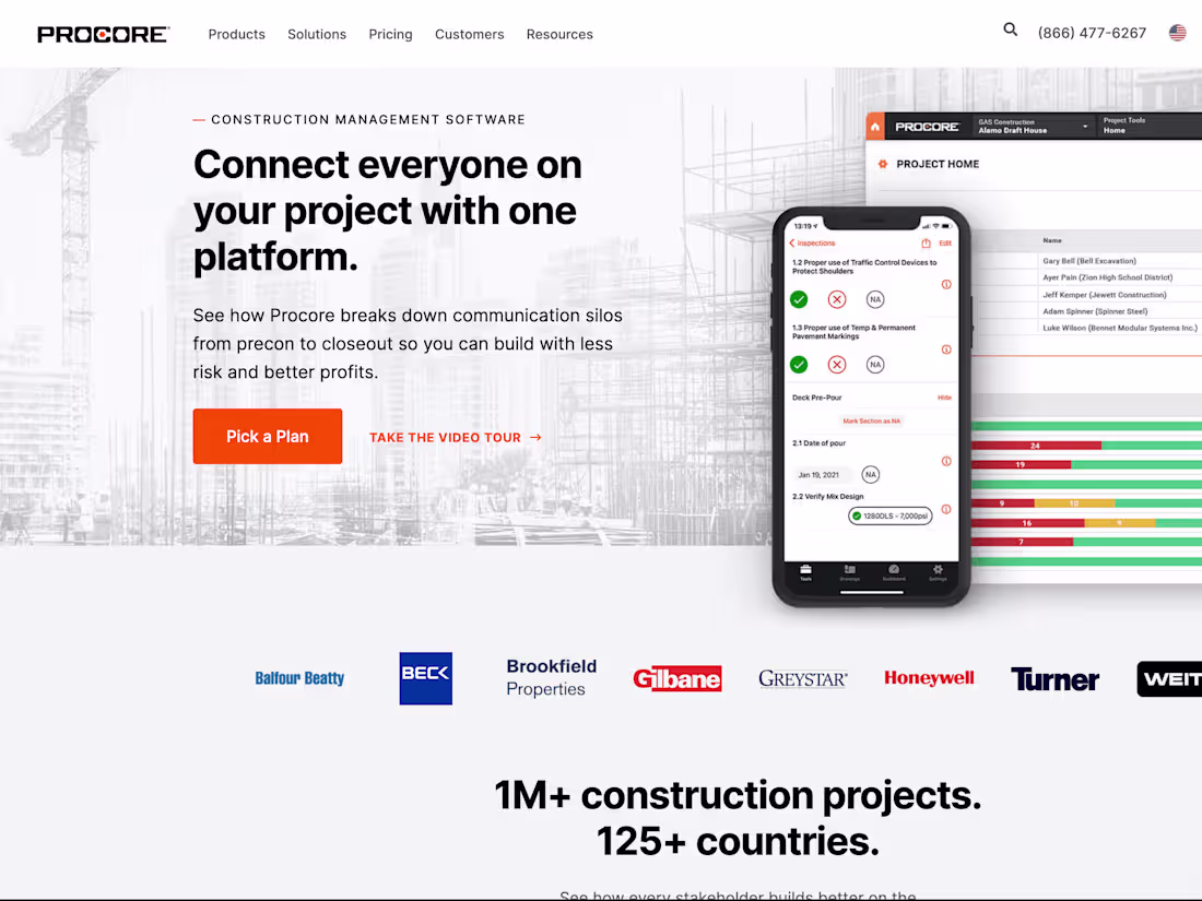 Cover image for Procore.com Data Project