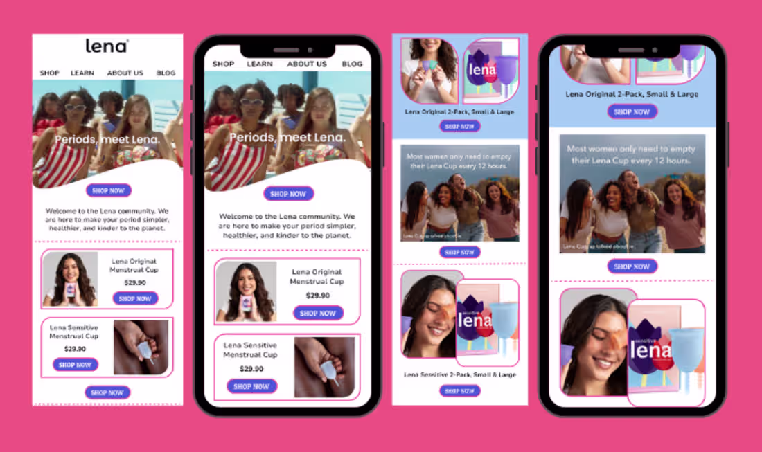 Cover image for Klaviyo Lena Cup Email Template