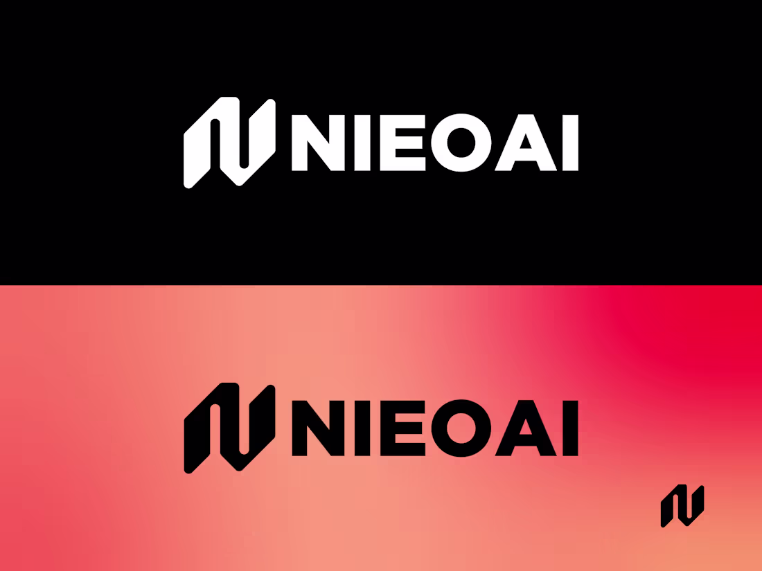 Cover image for NIEOAI, a conceptual identity for a next-gen AI system. Insp...