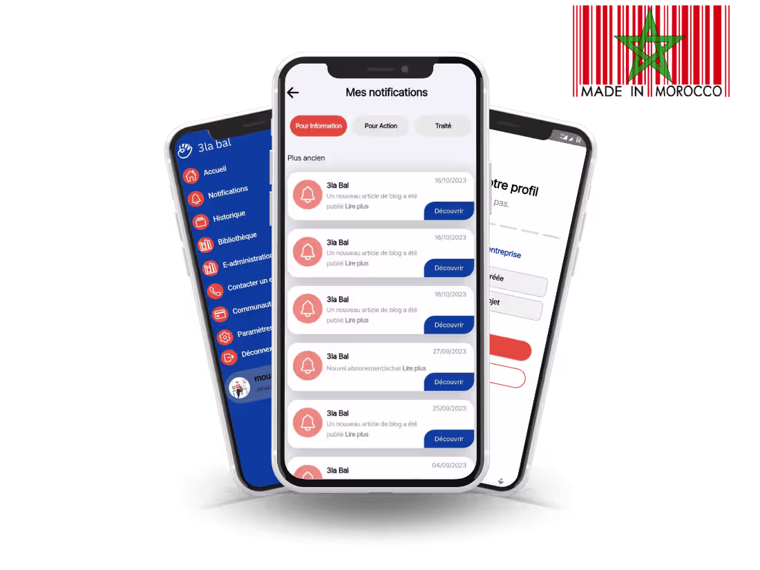 Cover image for 3la Bal Mobile App