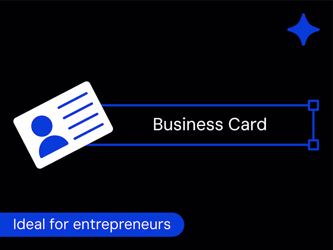 Cover image for Business card design 