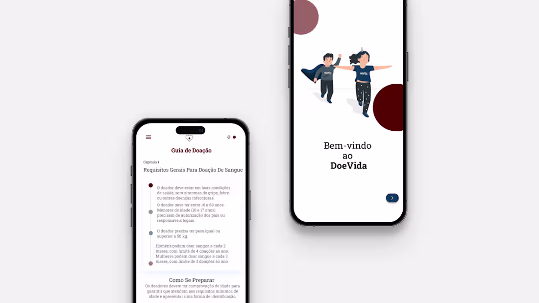 Cover image for DoeVida - Blood Donation App