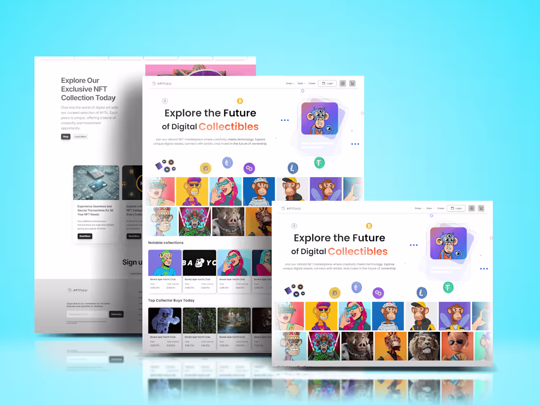 Cover image for ARTFULO - NFT Market place